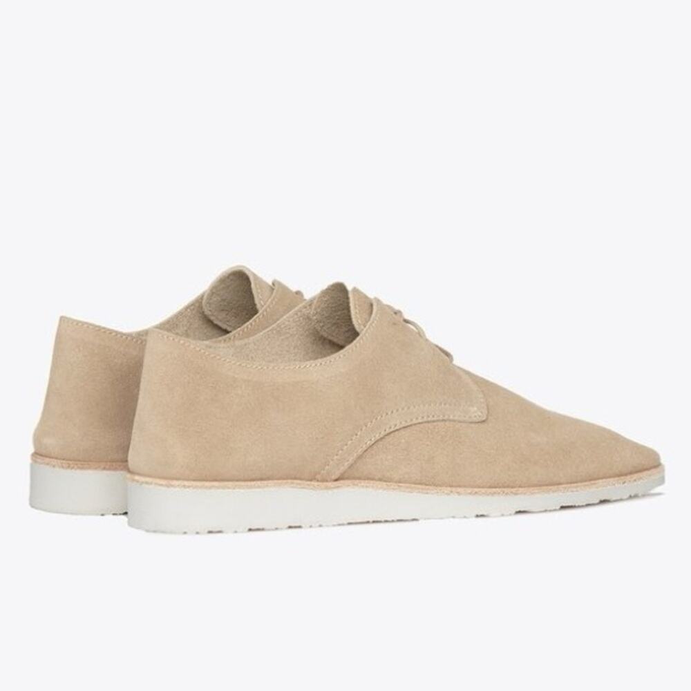 Nisolo Sedona Lightweight Derby Stone Suede Oxfords Women’s Shoes Leather 8.5 - Picture 4 of 10